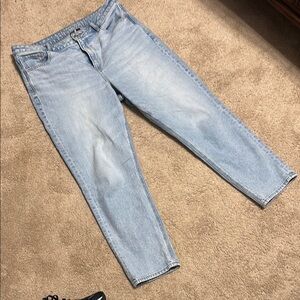 American Eagle Outfitters Blue Straight Leg Jeans